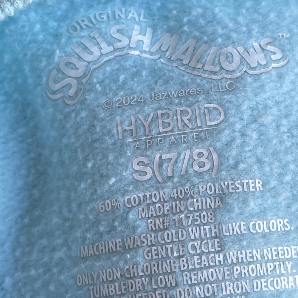 Squishmallows sweatshirt, size 7 - Picture 5 of 5